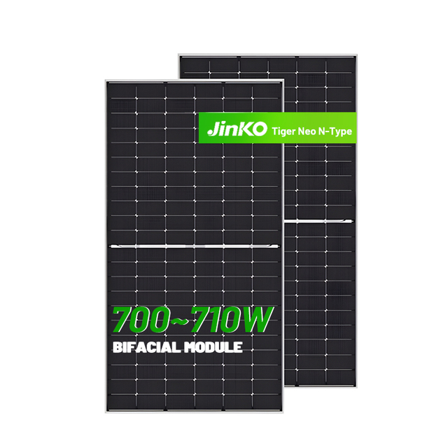 Top Tier 1 Solar Brand jinko Solar Panel 700 Watt 705w 710 w 715w Pv Module Bifacial Monocrystalline Solar Panels