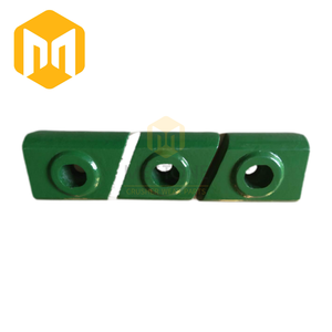 Hoch chrom Stahl legierung Wolfram karbid Hohlraum Verschleiß platte Guss Barmac B9600SE B7150SE VSI Brecher Ersatzteile MESTONE Marke - Product Image 5