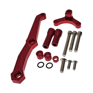 AOCHI Stabilisateur d'amortisseur directionnel avant <span class=keywords><strong>Z800</strong></span> Amortisseur de moto Amortisseur de direction en alliage d'aluminium Support de montage - Product Image 3