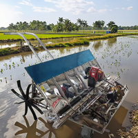 Spacement réglable 6 rangées planteuse de riz haute efficacité agricole manivelle manuelle machine de plantation de riz moteur noyau d'engrenage