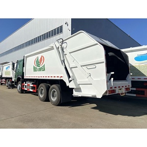<span class=keywords><strong>Empresas</strong></span> <span class=keywords><strong>de</strong></span> saneamiento ofrecen HOWO 6X4 10 ruedas compresor camiones <span class=keywords><strong>de</strong></span> basura 20cbm compactador camiones <span class=keywords><strong>de</strong></span> basura - Product Image 4