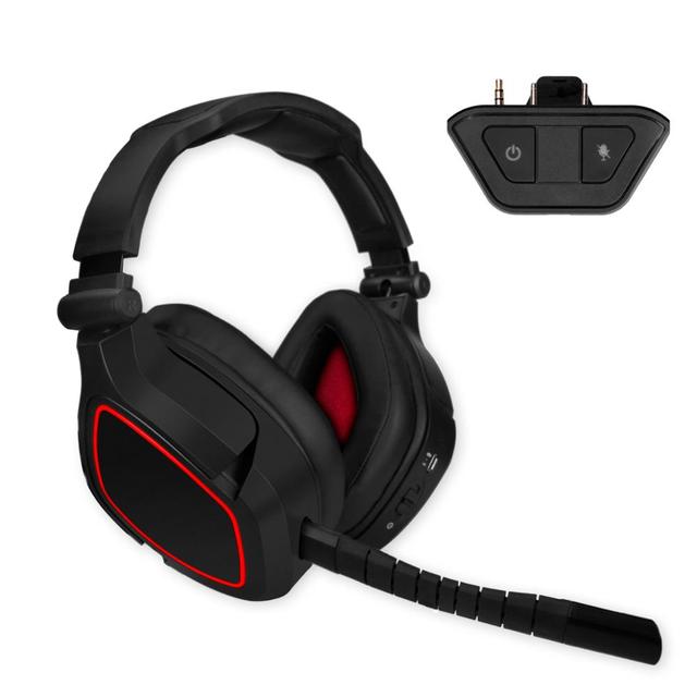 2.4Ghz Wireless Gaming Mic Headsets Big Earmuffs Wireless Game Headphones 7.1 Surround Sound for Xbox One