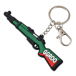 Llavero de PVC blando al por mayor, llavero de <span class=keywords><strong>silicona</strong></span> 2D con forma de máquina de fuego, llavero de metal y goma con forma de dibujos animados - Product Image 2