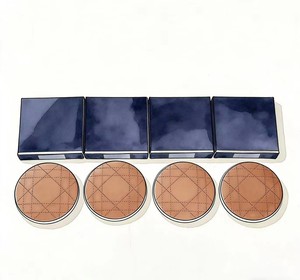 Luxurious beauty cosmetics create a perfect makeup look. Eye shadow, lipstick, face cream, concealer and setting powder - Product Image 5