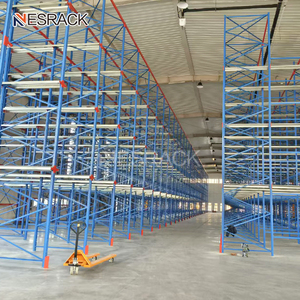 Nesrack nhiệm vụ nặng nề 1500kg Tải công suất Pallet kệ 5 lớp kim loại & thép ổ đĩa thông qua xếp chồng Kệ & kệ sản xuất Trung Quốc - Product Image 5