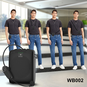 WINBRIDGE WB002 Mini amplificateur de voix avec micro-casque sans fil en plastique - Product Image 6