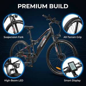 จักรยานไฟฟ้า Himiway Style Cruiser รุ่น 500W 48V16.8Ah แบตเตอรี่ลิเธียม โครงเหล็ก 7 สปีด ยางใหญ่ น้ำหนักเบา ระยะทางไกล รุ่น QYTG-A7-DIN - Product Image 2