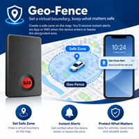 Promotion : Traceur GPS 4G avec bouton SOS, batterie rechargeable, positionnement en temps réel pour la gestion de flotte de véhicules, prise en charge OEM