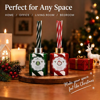 Nouveau Design Diffuseur d'Arômes à Bâtonnets en Fibre, Parfum d'Ambiance sans Alcool aux Huiles Essentielles pour Mariage, Maison, Fêtes, Idéal pour Coffret Cadeau