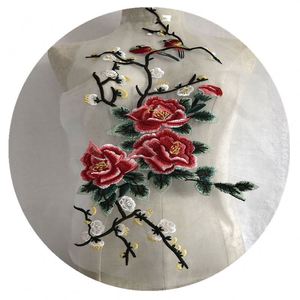 Tự làm Rhinestone đính cườm sequin ren thêu đính thêu vá vải quần áo hoa chim cho quần jean - Product Image 5