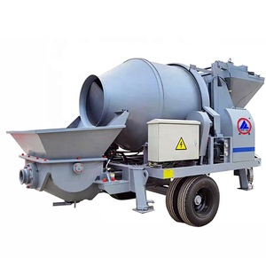 محرك ديزل لتشييد المباني Beton JBS40 40m 3/h مضخة خرسانة مركزية ومضخة خرسانية - Product Image 4