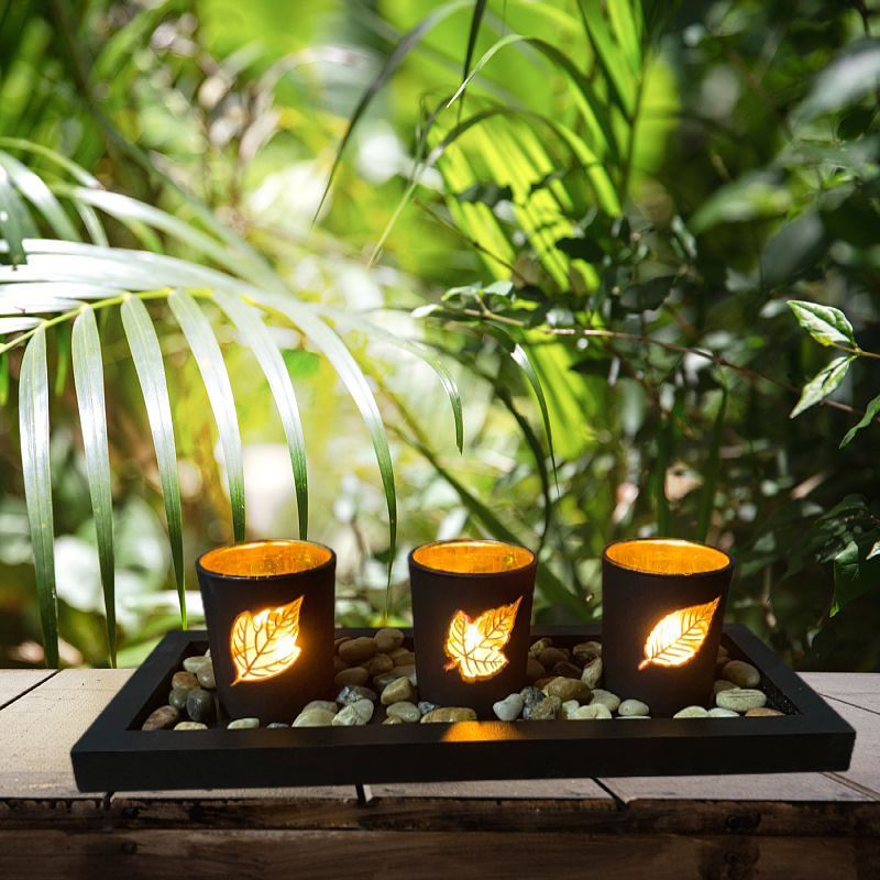 Hszb-01b candle-free 3 cups of leaves