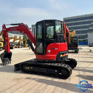 Лидер продаж, большая скидка, Подержанный мини-экскаватор Yanmar VIO60 по заводской цене, японский многочасовой Многофункциональный экскаватор - Product Image 6