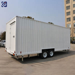 CAMPTRL Chariots de vente de nourriture de rue très demandés, Remorques alimentaires rapides mobiles, Camions-cuisine mobiles, Camions de glaces et de grillades - Product Image 5