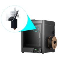 Upgrade Hotend Keramik untuk Elegoo Centauri Carbon, Print Head Extruder Hot End untuk Elegoo Centauri Carbon, Suku Cadang Printer 3D