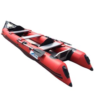 Goboat GTK420 Goethe Red Fishing Kayak PV gommone <span class=keywords><strong>Waterplay</strong></span> <span class=keywords><strong>Crafts</strong></span> con sedile in alluminio - Product Image 2