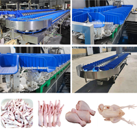Machine de tri automatique par poids pour volailles, ailes de poulet, poissons, crevettes, trieur de poids haute vitesse en acier inoxydable SUS304
