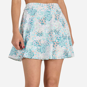 Jupe de golf 100% polyester lavable à séchage rapide avec logo OEM personnalisé jupe de golf sport taille haute à imprimé pour femmes - Product Image 3