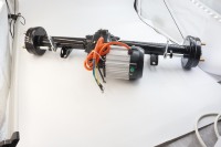 Moteur synchrone à aimant permanent YP, Yuxin 1,2 kW avec réducteur de vitesse, transaxle pour tracteurs et motoculteurs