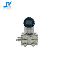 Transduser Silikon Monokristalin Kompak JZSensor 4-20mA DC+HART Digital LCD untuk Uji Tekanan Industri Hidrolik Pneumatik