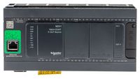 Tm241ce40t Modicon M241 Series Plc Cpu, 24 Input Komponen Diskrit, 16 Output Transistor Baru, Tersedia, Garansi 12 Bulan