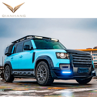 Kit carrosserie large en fibre de carbone sèche, conversion widebody, pièces et accessoires de carrosserie extérieure de voiture, ensemble complet de remplacement pour SUV tout-terrain
