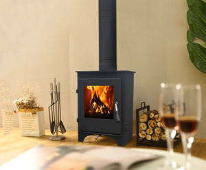 <strong>Slow</strong> Combustion Fireplace 7kW, Freestanding <strong>Log</strong> Burner for Small Cabin South Africa - Product Image 3