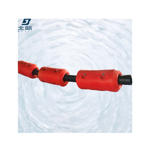 300*1000MM barrera flotante boya de tubería de plástico canal LLDPE duradero flotadores de tubería de dragado flotante - Product Image 1