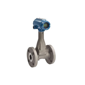 เครื่องวัดอัตราการไหลแบบวอร์เท็กซ์ Emerson รุ่น 8600DF010SA1N1D1M5Q4CM  หน้าแปลนสแตนเลส ความแม่นยำในการวัดก๊าซ ±1 เปอร์เซ็นต์ - Product Image 1