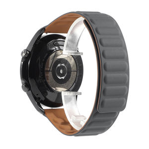 Correa magnética de silicona para Samsung para Galaxy Watch Band 40/44/6/43/47 BANDA DE REPUESTO transpirable para <span class=keywords><strong>Amazfit</strong></span> Bip <span class=keywords><strong>GTR</strong></span> 20mm 22 - Product Image 3