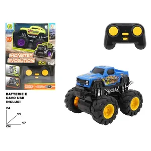 รถบรรทุกมอนสเตอร์อีโวลูชั่น RC ขนาด 1:32 พร้อมรีโมทคอนโทรลสำหรับเด็ก เล่นแบบออฟโรด - Product Image 1