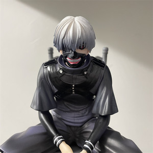 Chaise de 17 cm Tokyo Ghoul Cool Mask Nouvelle figurine de <span class=keywords><strong>manga</strong></span> de dessin animé Statue Figura PVC Figurine d'anime Jouets Cadeau - Product Image 3