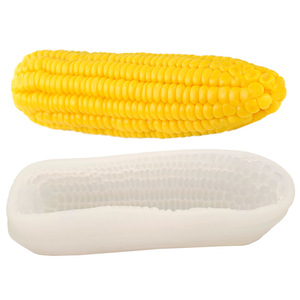 3D Simulated Corn Silicone Mold Oval Shape For Cake Fondant DIY Ice Cream Mousse Mold - Product Image 1