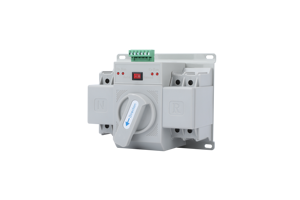 2P 63A CB Tipi 220V 230V 2 Kutuplu 50/60Hz Otomatik/Manuel Çift Güçlü Otomatik Transfer Şalteri 4kA Kesme Kapasiteli - Product Image 2