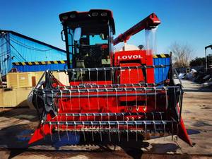 Nuovo grande <span class=keywords><strong>granaio</strong></span> 2.4m larghezza di lavoro LOVOL RG130EVO riso e mais risaia mietitrebbia con cabina per la vendita a buon mercato - Product Image 5