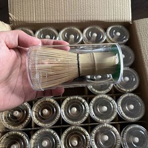 Fouet à matcha en bambou traditionnel personnalisable avec logo, agitateur à matcha artisanal - Product Image 2