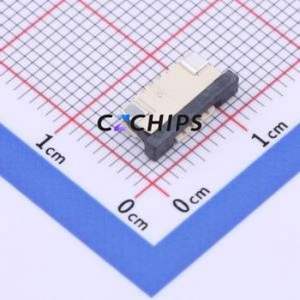 FPC-1.0AX-4PWBH25 FFC/FPC Connector SMD,P=1mm Connector Drawer Type Bottom Contact 4P 1mm - Product Image 1