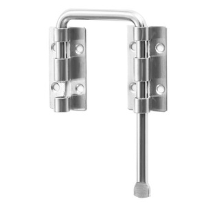 Loquet de porte en acier inoxydable à 90 degrés, serrure de porte coulissante universelle, poignée de sécurité gauche/droite, design moderne et simple - Product Image 4