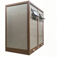 Bagno Prefabbricato Modulare Portatile - 2 Unità WC Pubblico Esterno Mobile con Lavandino
