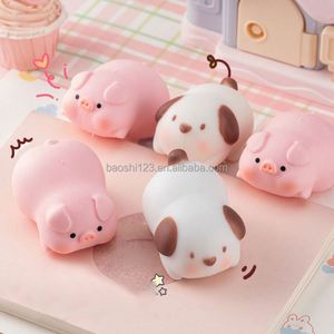 Cute Pig Dog Panda <b>Squishy</b> Toys Slow Rebound Stress Relief Fidget Toys for Kids Adults Creative Decompression Sensory Toys - Product Image 2