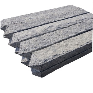 Chất Lượng Cao Hiện Đại Công Viên Trung Quốc Ánh Sáng Và Bóng Tối Tự Nhiên Chọn <span class=keywords><strong>Granite</strong></span> Hàng Rào Đá Palisades 6 Bề Mặt Chia Hàng Rào Bài - Product Image 1
