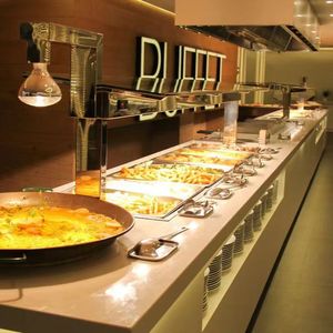 <span class=keywords><strong>Comptoir</strong></span> de Buffet Personnalisé <span class=keywords><strong>pour</strong></span> la Restauration, Conception de <span class=keywords><strong>Comptoir</strong></span> de Buffet Libre-Service, Îlot de Buffet <span class=keywords><strong>pour</strong></span> Hôtel et Petit-Déjeuner à Vendre - Product Image 3