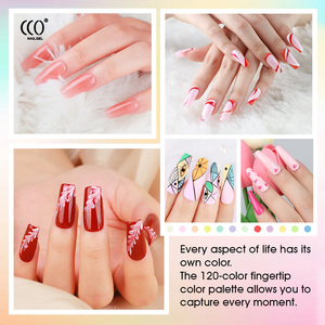 Set de Esmalte de Uñas en Gel UV No Tóxico de 120 Colores CCO, Sin HEMA, OEM/ODM Disponible, Fórmula de Larga Duración para Salones de Uñas Profesionales - Product Image 6