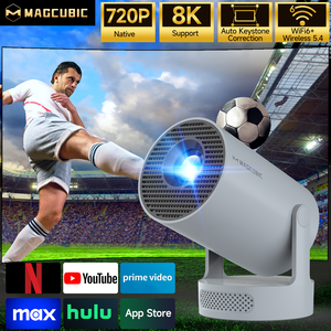 Mini Proyector Inteligente Magcubic HY300 Pro+, Proyector LED LCD Nativo de 720P con Android 14, Compatible con 8K, Proyector de Entretenimiento Familiar - Product Image 3