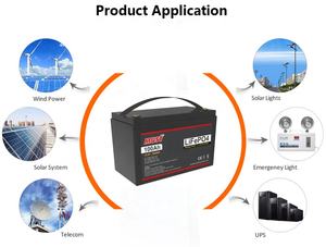 MUST 24V 5kwhソーラーパネルリン酸塩200ah 300ah Lifepo4 12v 100ahバッテリーパックホームバッテリー12VRV電源50ah200ahリチウムイオン - Product Image 2