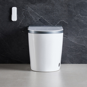 Inodoro Inteligente de Una Pieza, Inodoro de Cerámica Inteligente, Inodoro Inteligente de Piso para Baño, S7/S7 Pro Gery Intelligent - Product Image 4