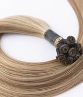 Cheveux humains européens 100% vierges Remy naturels pour tissage simple, en vrac, tressés, teints, lisses, qualité 12A, pour tête entière