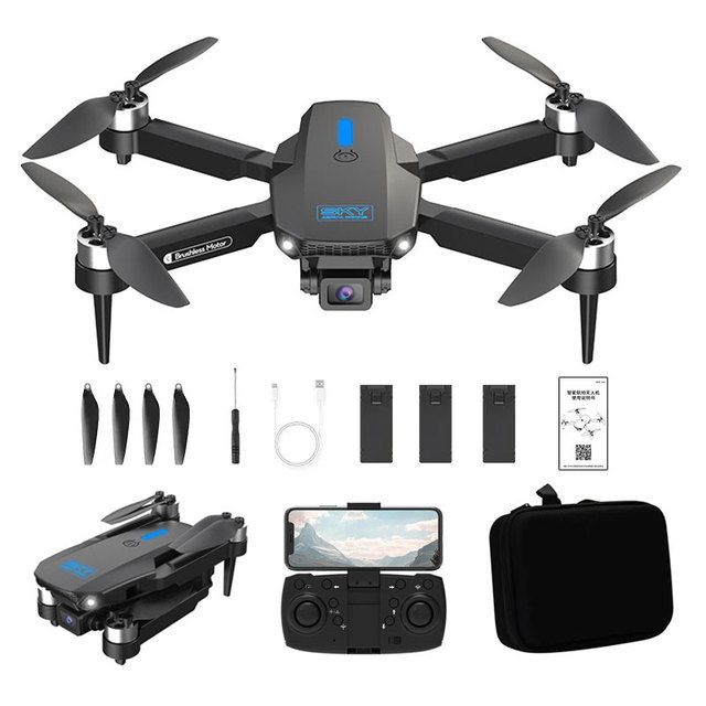 E88 MAX with Dual 4k Hd Camera Obstacle Avoidance Optical Flow Helicopter RC Quadcopter Airplane Dron Toy Gifts