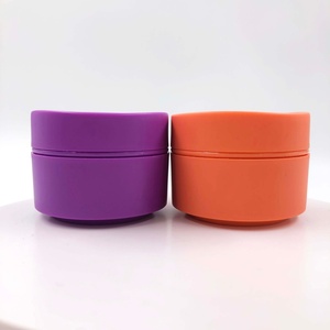 Luxury Purple 20g <b>Plastic</b> <b>Jars</b> Cosmetic Containers and Packaging Face Cream <b>Jars</b> Eco Friendly Skincare Cream with Screw Lid - Product Image 2