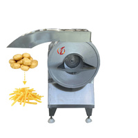 Frietjes Groente Fruit Kubus Snijmachine Aardappelchips Verwerking Strip Cutter Voor Industrieën